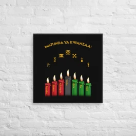Matunda Ya Kwanzaa Canvas Print