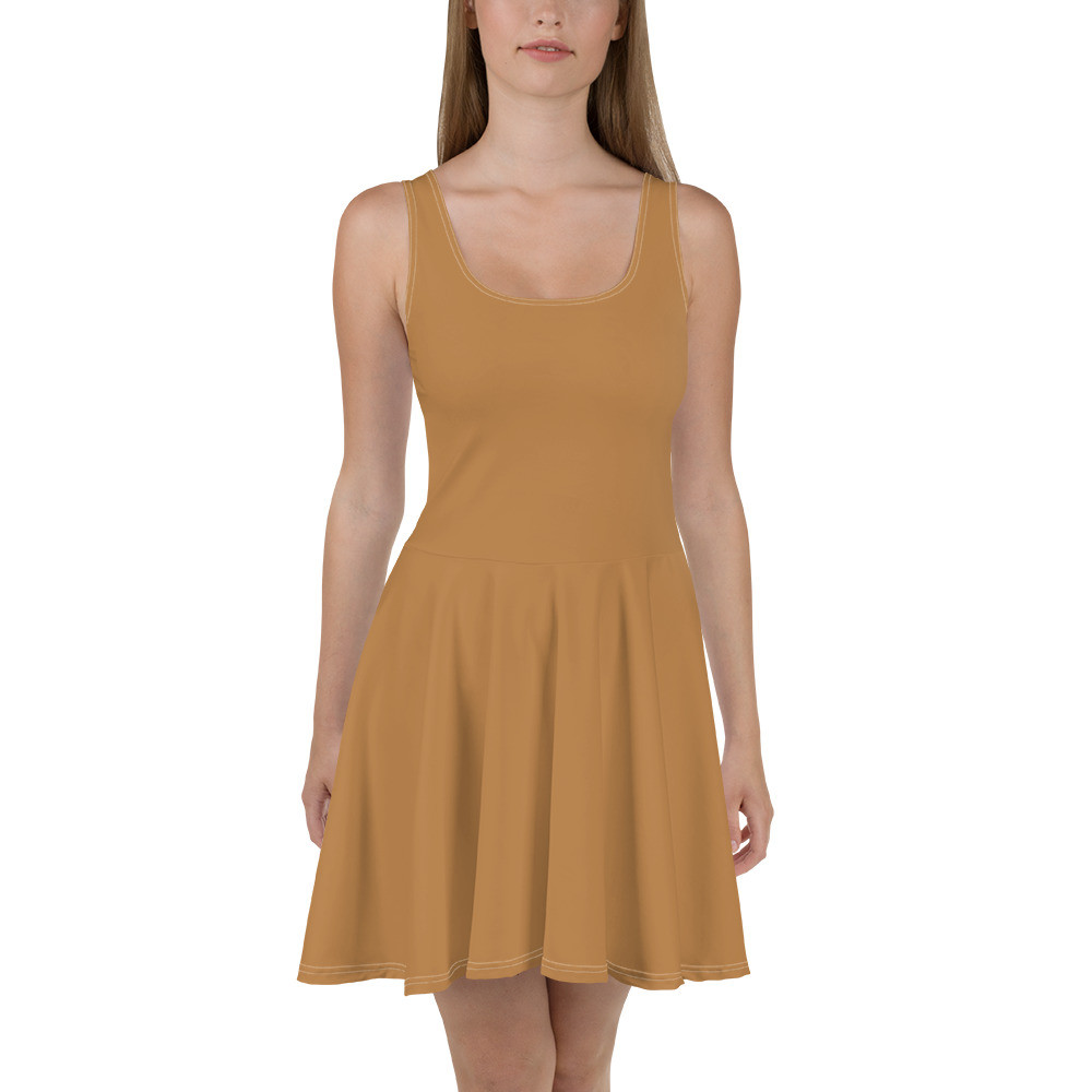 Skater Cream Dress