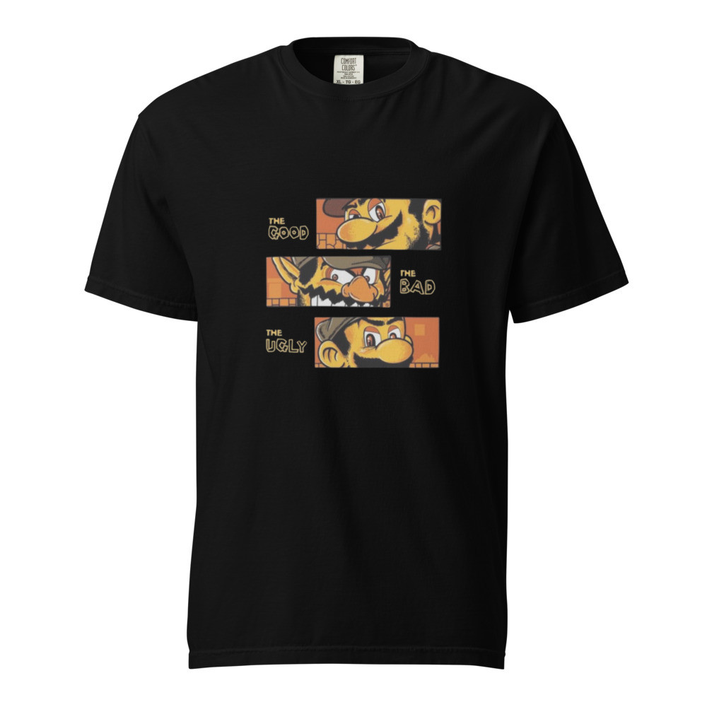 Unisex garment-dyed heavyweight t-shirt