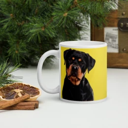 Beautiful mug design Rottweiler
