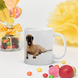 Beautiful cup of English Mastiff