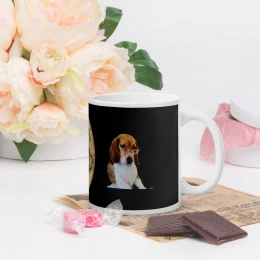 Lovely mug dog Beagle puppy