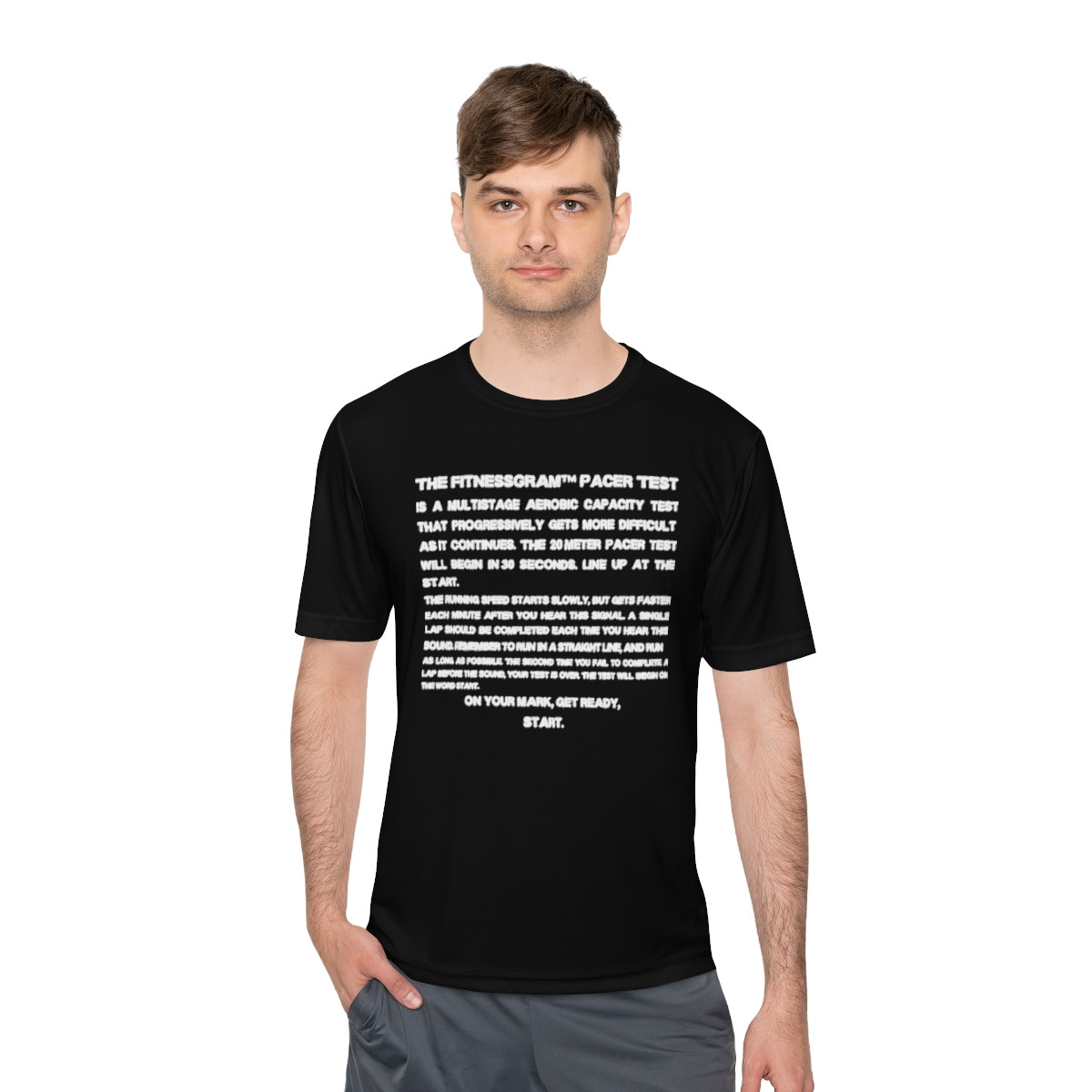 Pacer Test Unisex Moisture-Wicking Tee