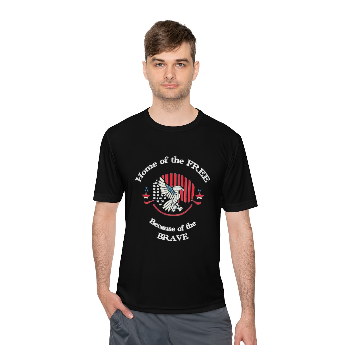 Home of the Free Moisture-Wicking Tee