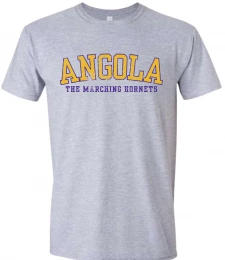 Curved Angola Distressed T-shirt