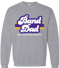 Band Dad Groovy Crewneck Sweatshirt