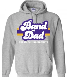 Band Dad Groovy Hooded Sweatshirt