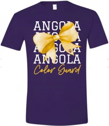Color Guard Gold Bow T-shirt