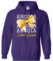 Color Guard Gold Bow Hooded Sweatshirt