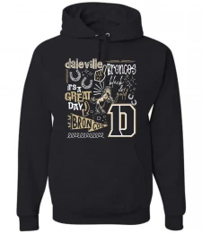 Daleville Spirit Collage Hoodie