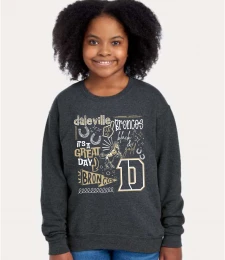 Daleville Spirit Collage Crewneck Sweatshirt