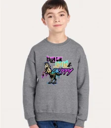 Black Gold & Drippy Crewneck Sweatshirt