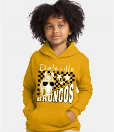 Checks and Stars Broncos Hoodie