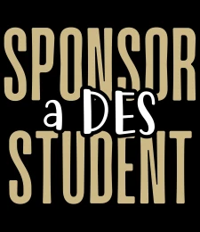 Sponsor a DES Student