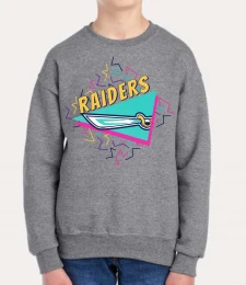 90s Raiders Crewneck Sweatshirt