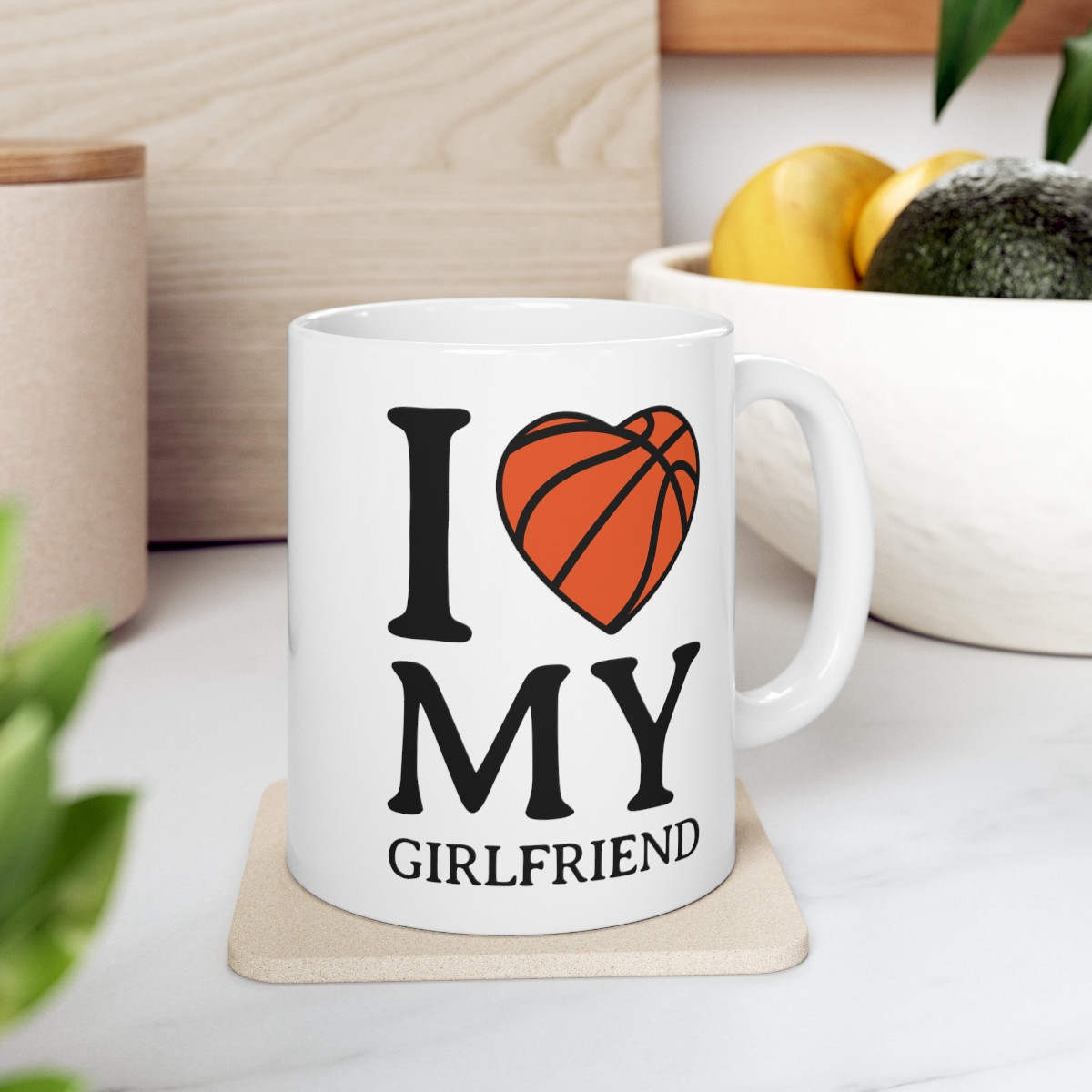 I Love My Girlfriend Ceramic Mug 11oz