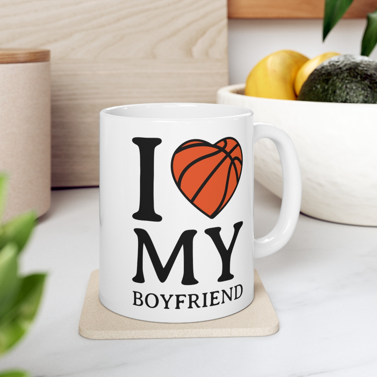 I Love My Boyfriend Ceramic Mug 11oz