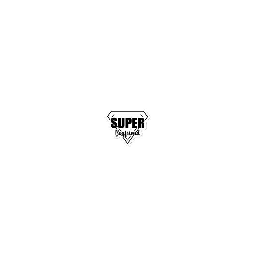 Super Boyfriend Bubble-free stickers