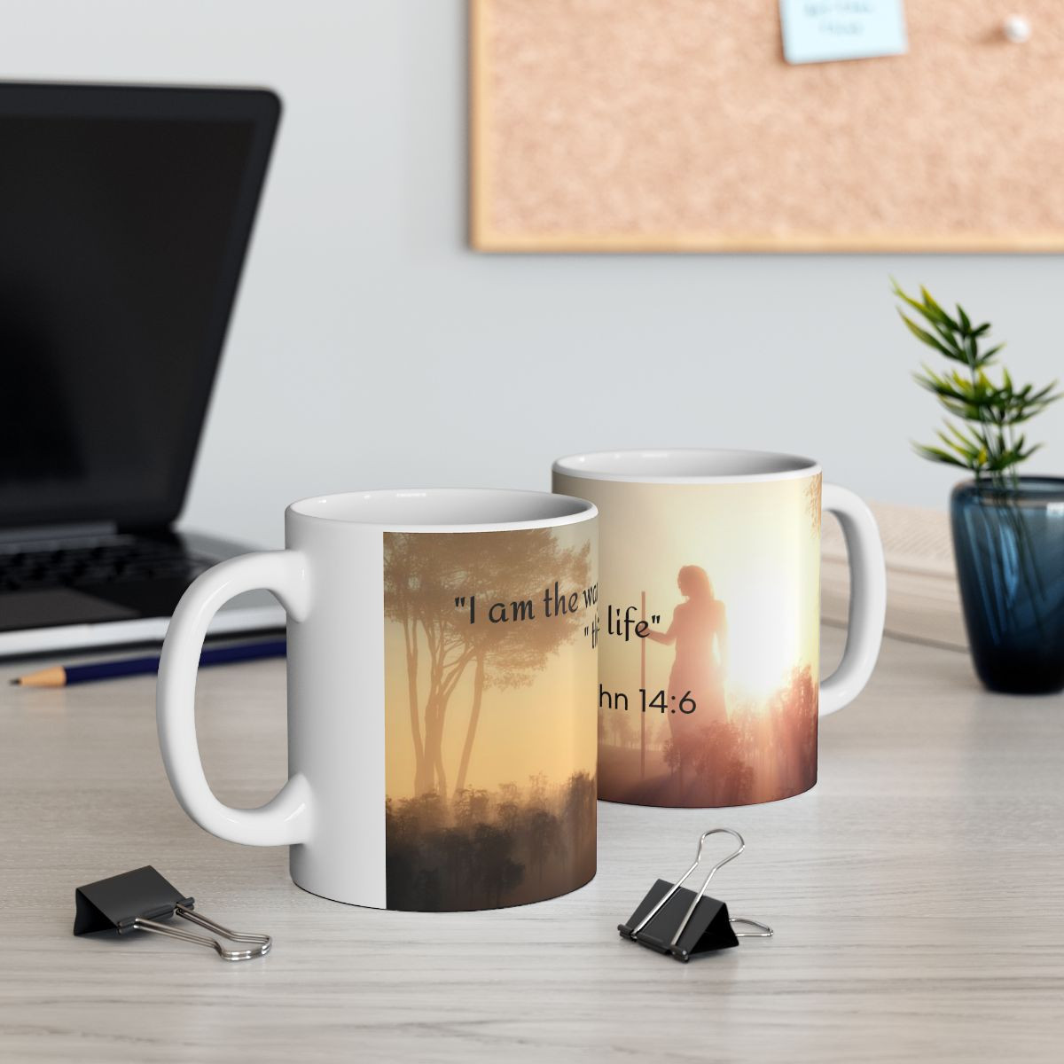 John 14:6 - Ceramic Mug 11oz