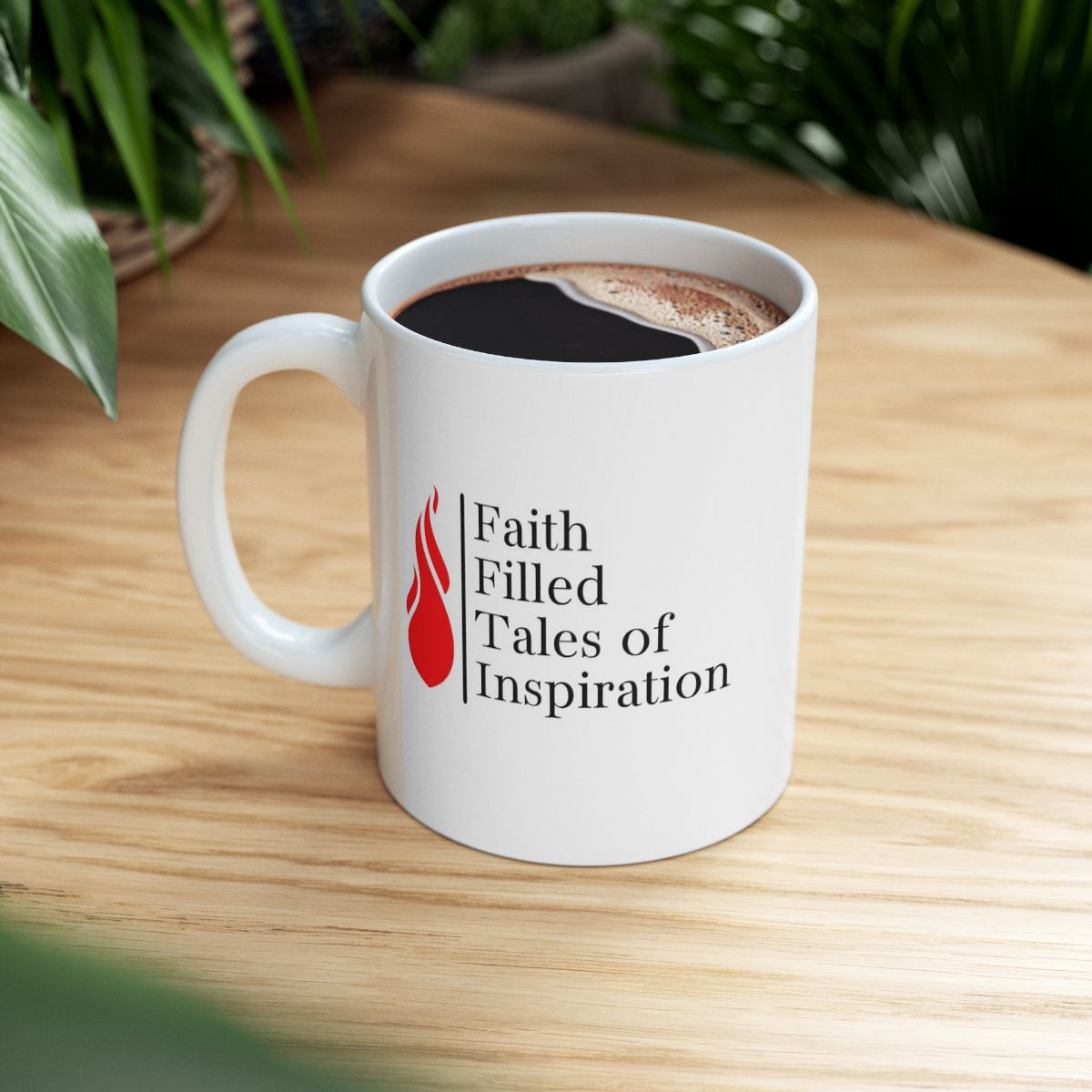 Faith Filled Tales of Inspiration -  Ceramic Mug, (11oz, 15oz)