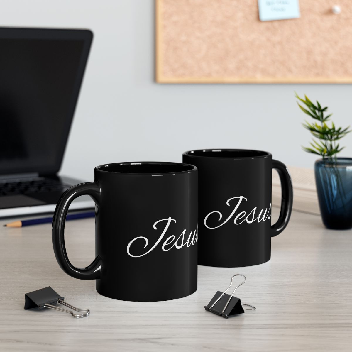 Jesus - 11oz Black Mug