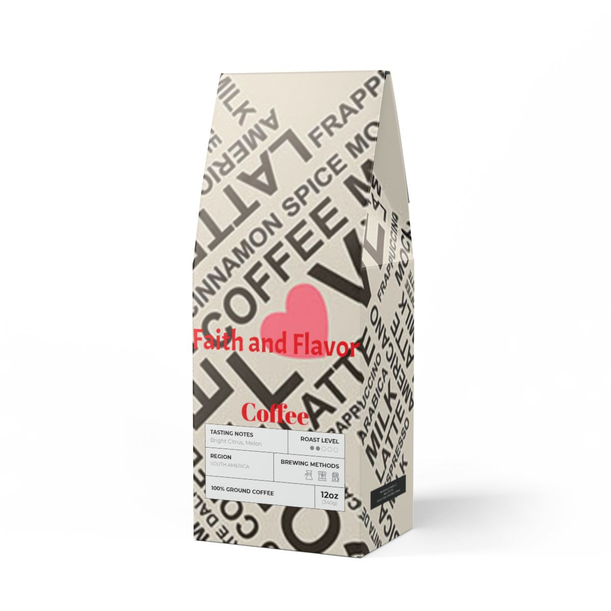 Faith & Flavor Coffee - Colombia Single Origin Coffee (Light-Medium Roast)