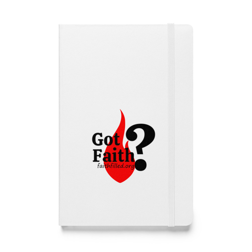 Hardcover bound notebook