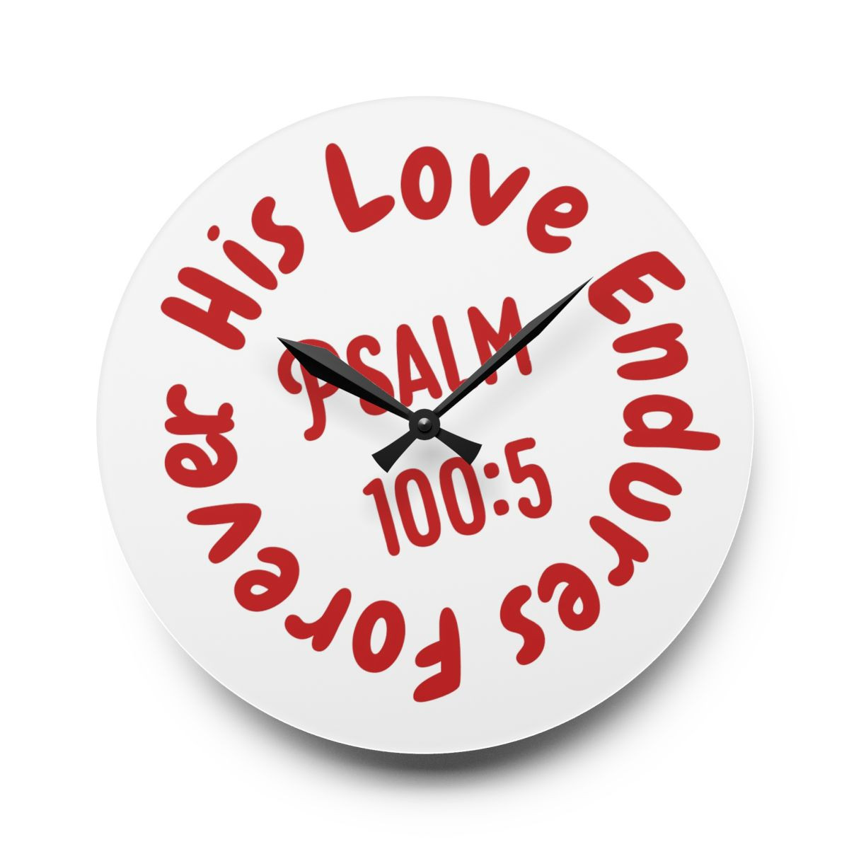 Acrylic Wall Clock