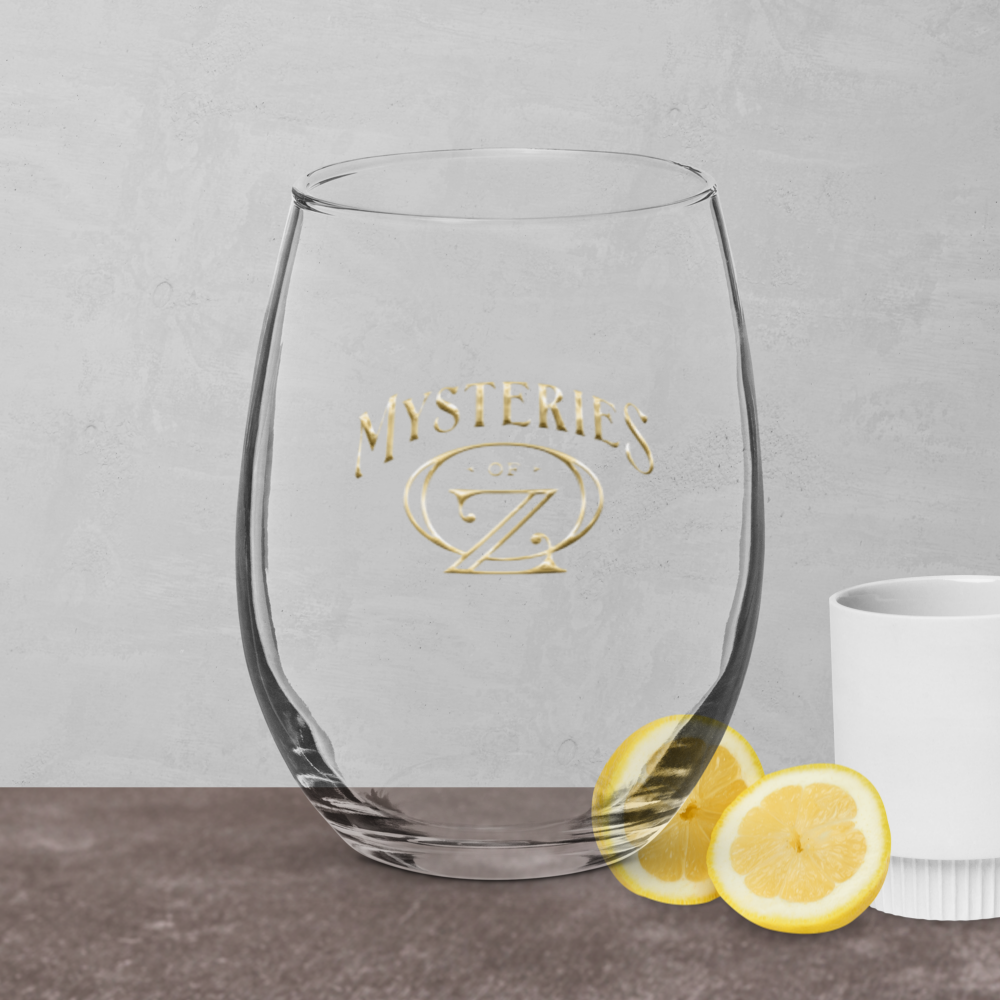 Mysteries of Oz Stemless Wine Glass