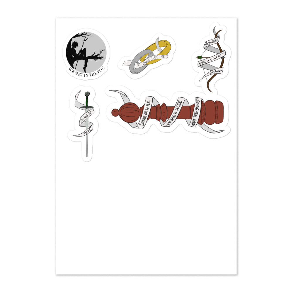 Glenn Sticker sheet