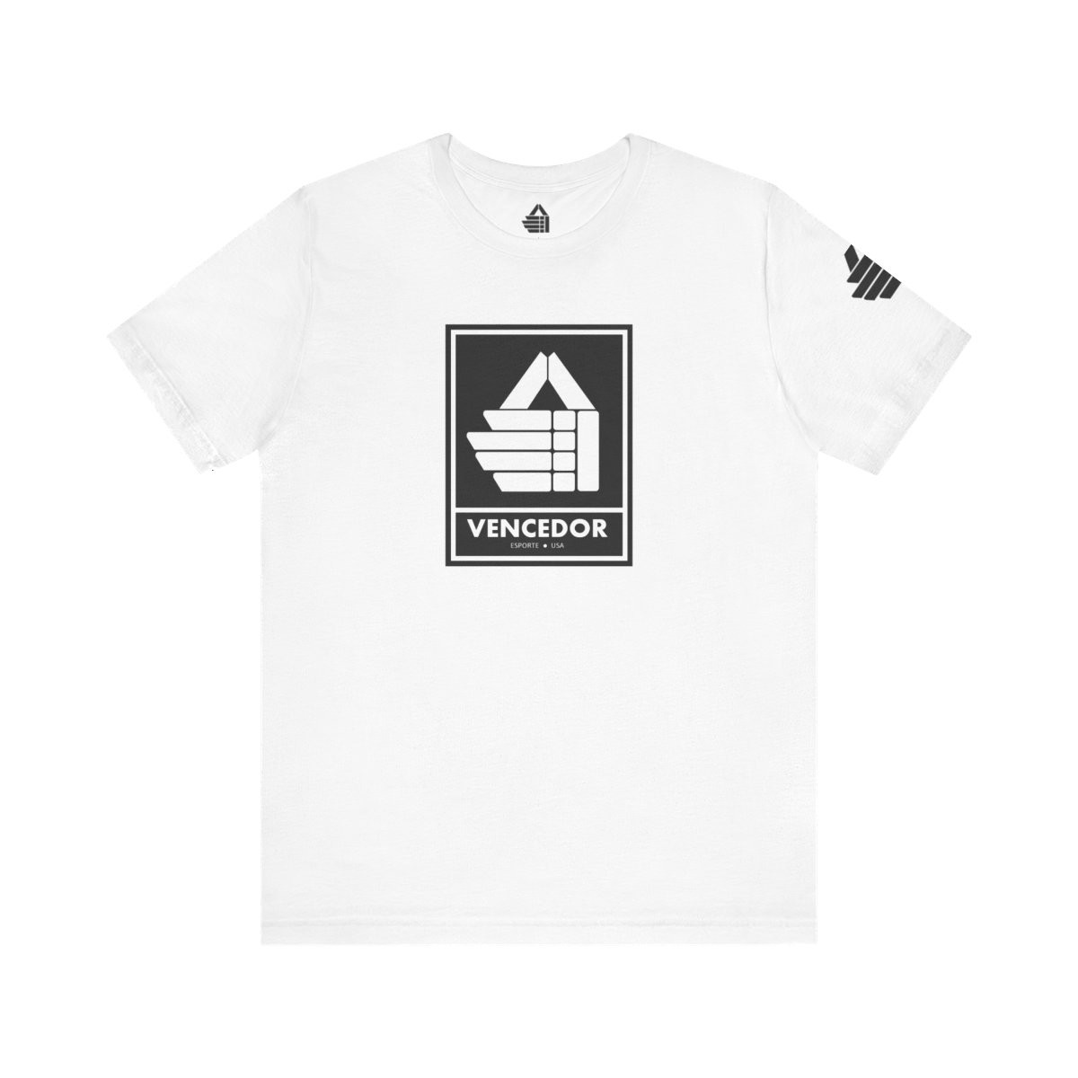 VENCEDOR "Black-Level" Brand Athlete Tee - Precision and Leadership Shirt.