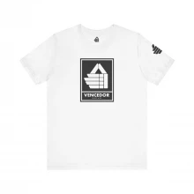 VENCEDOR "Black-Level" Brand Athlete Tee - Precision and Leadership Shirt.