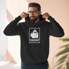 VENCEDOR "Black-Level" Brand Fleece Hoodie - Black-level, Athlete Dedication and Leadership
