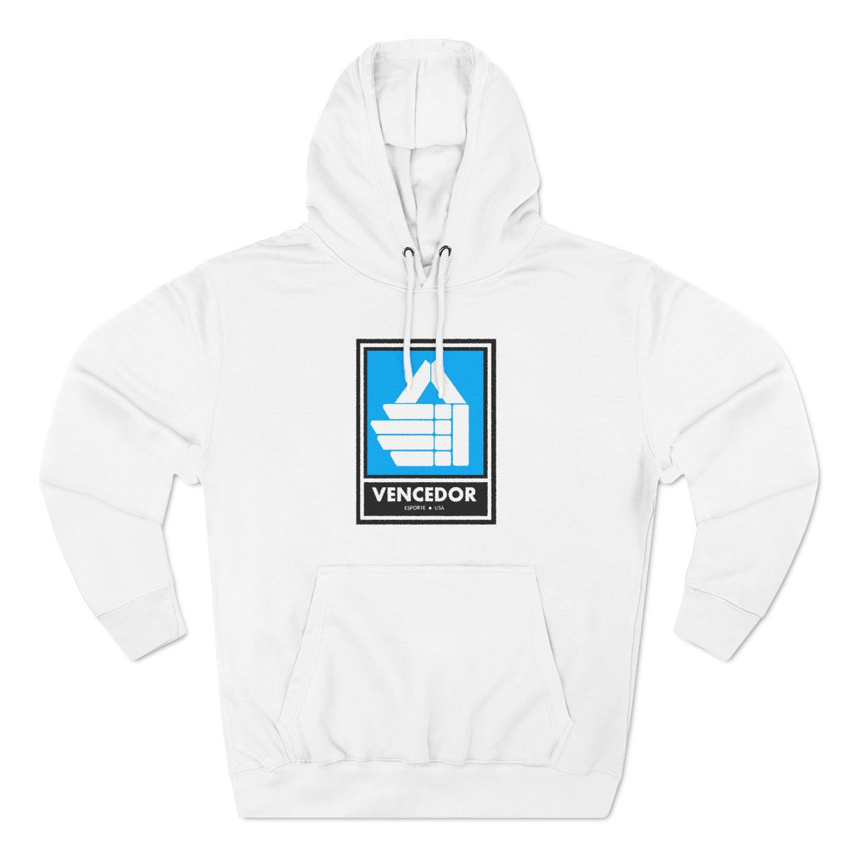 VENCEDOR "Alpha-Class“ Brand Fleece Hoodie - Alpha Class Athletic Mastery Design