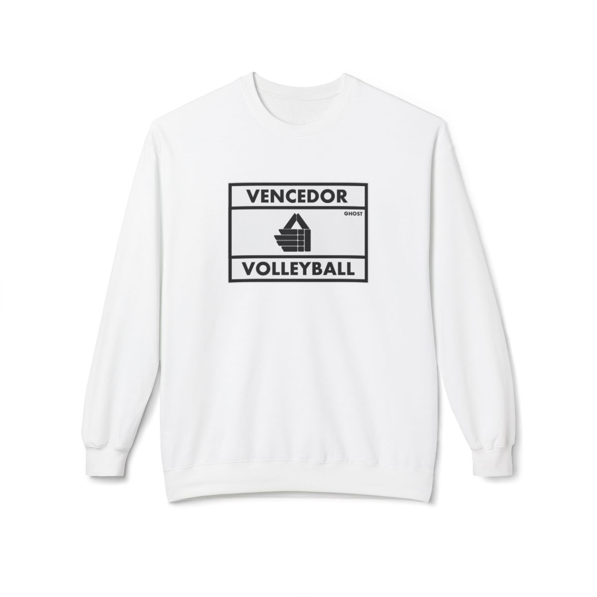 VENCEDOR "Ghost-Level" Brand Athlete Crewneck - Ghost-Level Performance and Mental Acuity Design