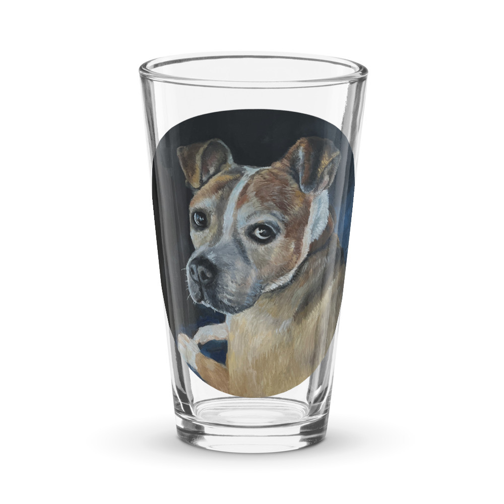 Shaker pint glass