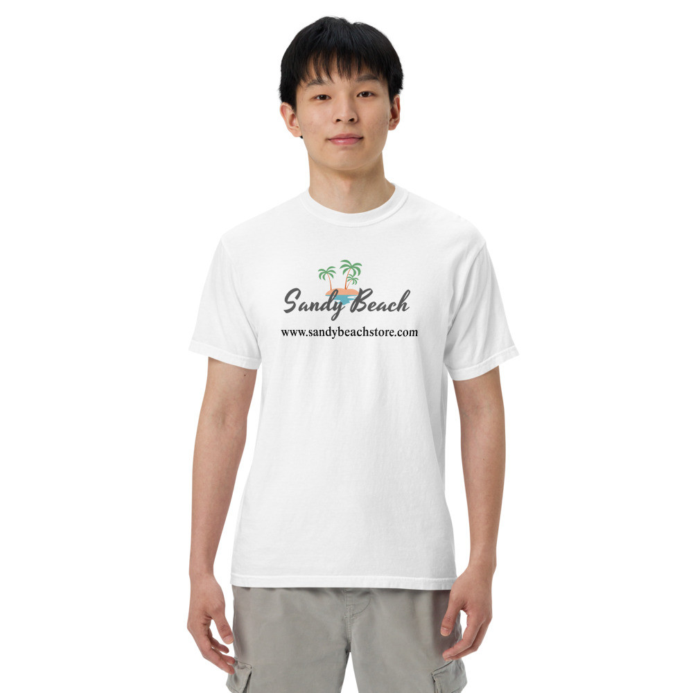 Sandy Beach Unisex Heavyweight T-Shirt