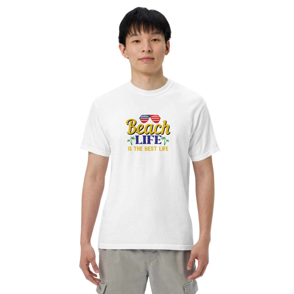 Beach Life Unisex Heavyweight T-Shirt