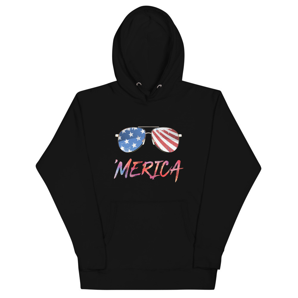 Sunglasses Merica Unisex Hoodie