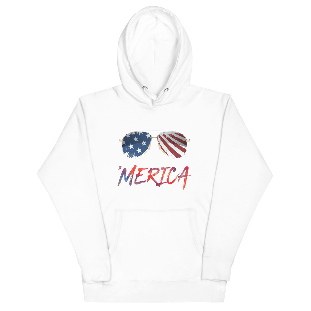 Sunglasses Merica Unisex Hoodie