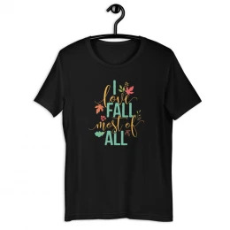 I Love Fall - Unisex Short Sleeve Tee