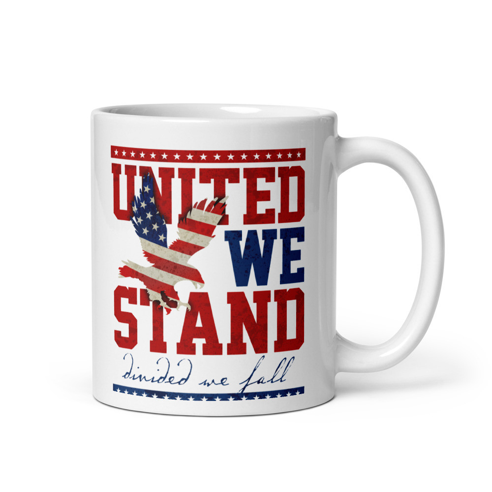 United We Stand - White Glossy Mug