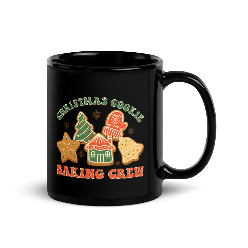 Baking Crew - Black Glossy Mug