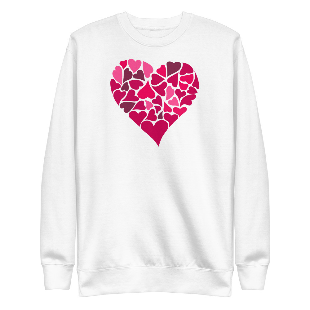 Hearts in Heart - Unisex Premium Sweatshirt