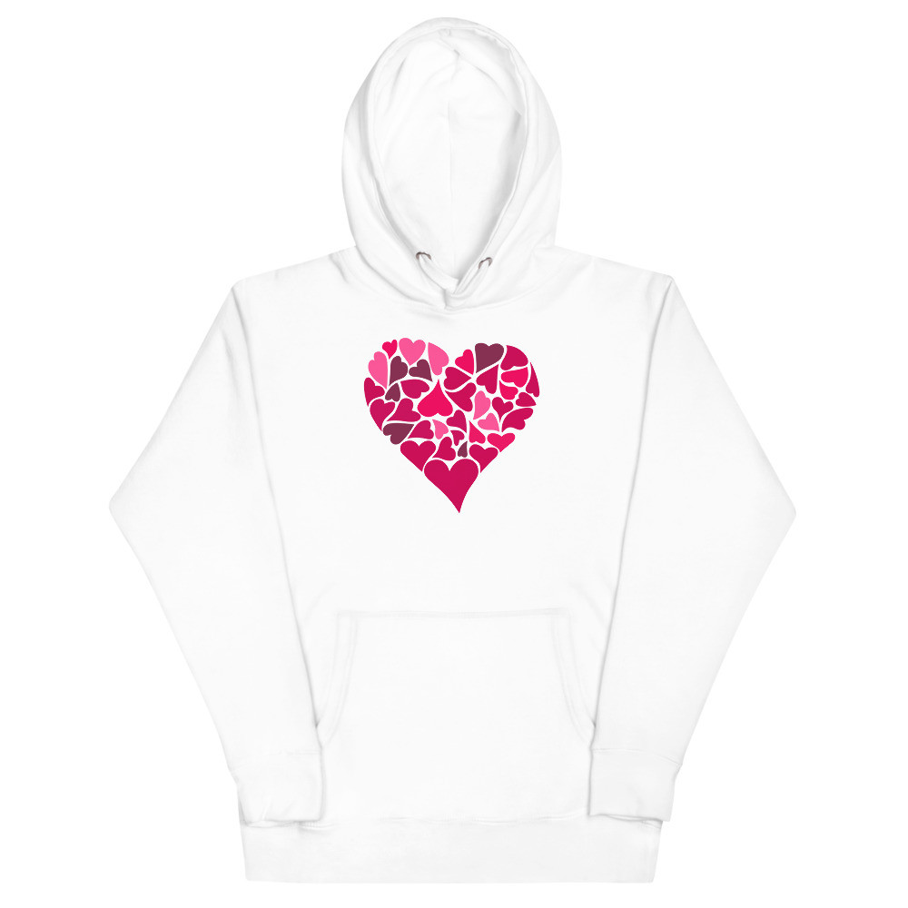 Hearts in Heart - Unisex Hoodie