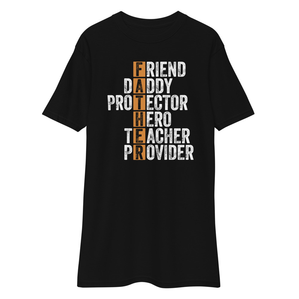 Dad Friend Men’s Premium Heavyweight Tee