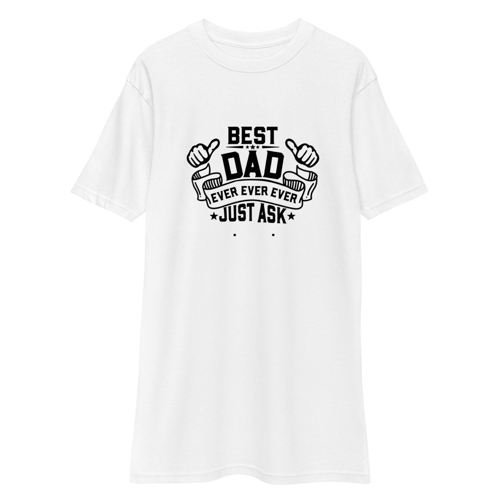 Best Dad - Men’s Premium Heavyweight Tee