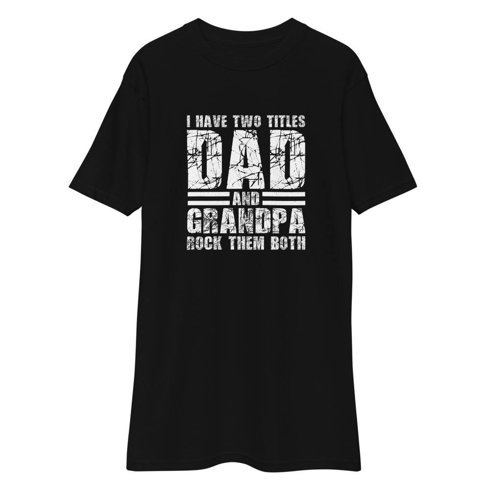 Dad Rockin' It - Men’s Premium Heavyweight Tee