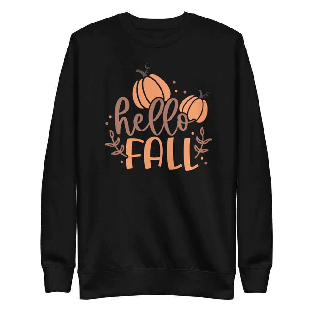 Hello Fall - Unisex Premium Sweatshirt