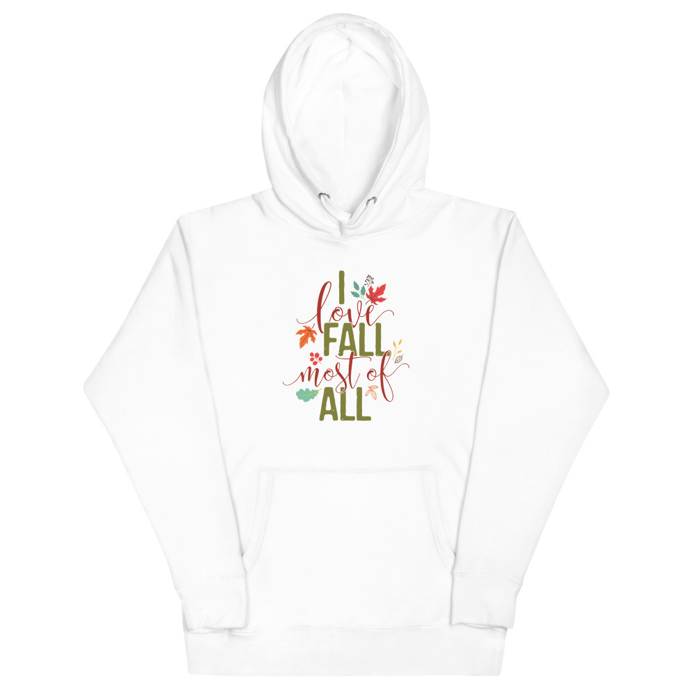 I Love Fall - Unisex Hoodie
